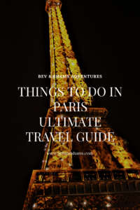 Things to do in Paris