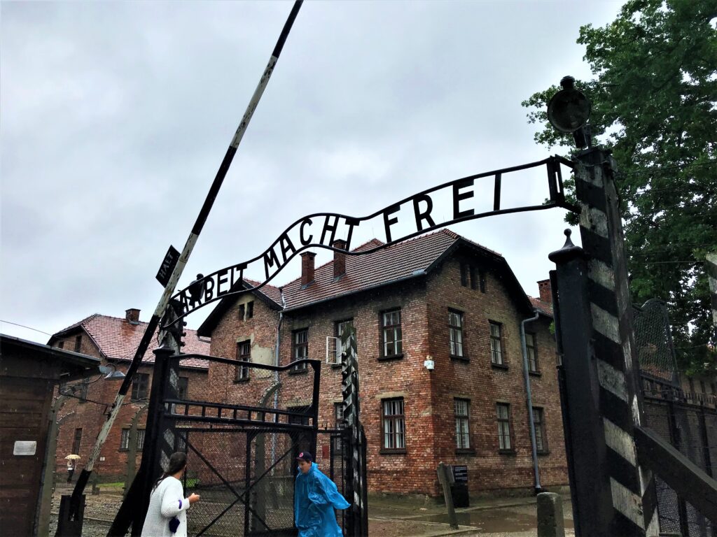 Arbeit Macht Frei - Translated from German means Work sets you Free. Auschwitz-Berkenau