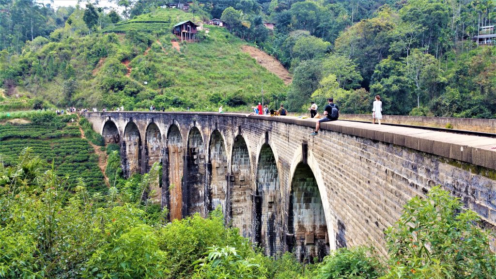 Nine Arches Bridge in Ella