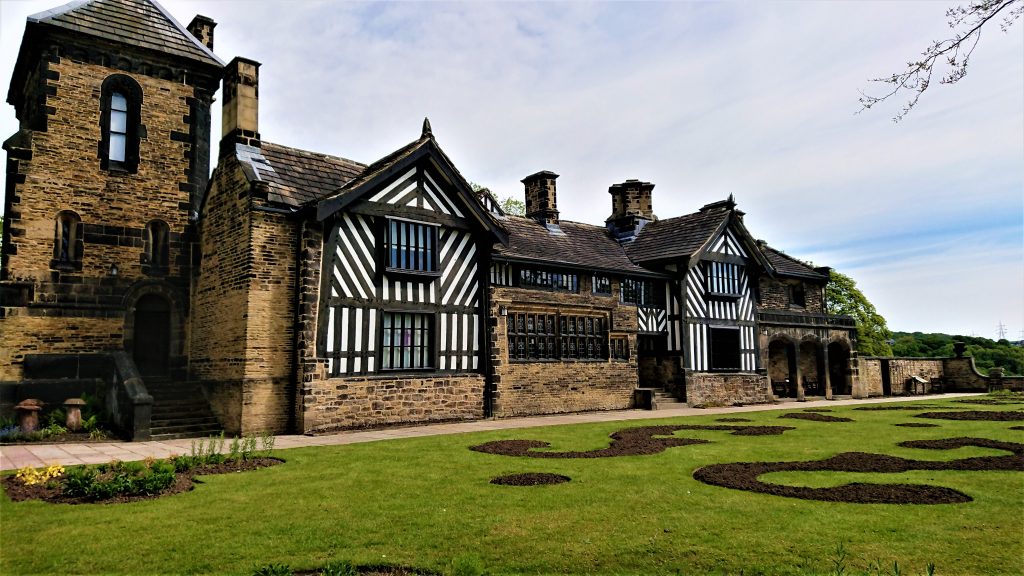 Shibden Hall in all its glory. This was the residence of Anne Lister.