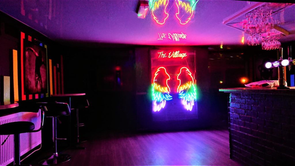The interior of The Village in Halifax. This is the only LGBT bar in Halifax