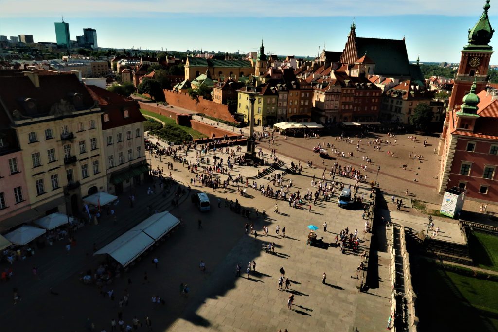 The View of Warsaw Old Town