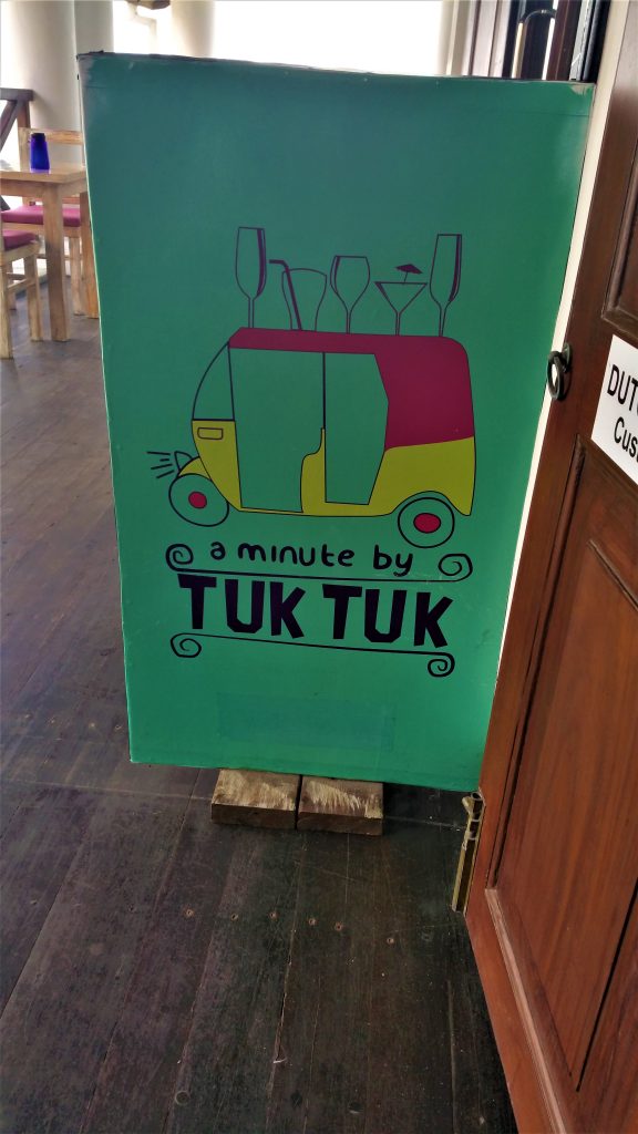 A Minute by Tuk Tuk, in Galle