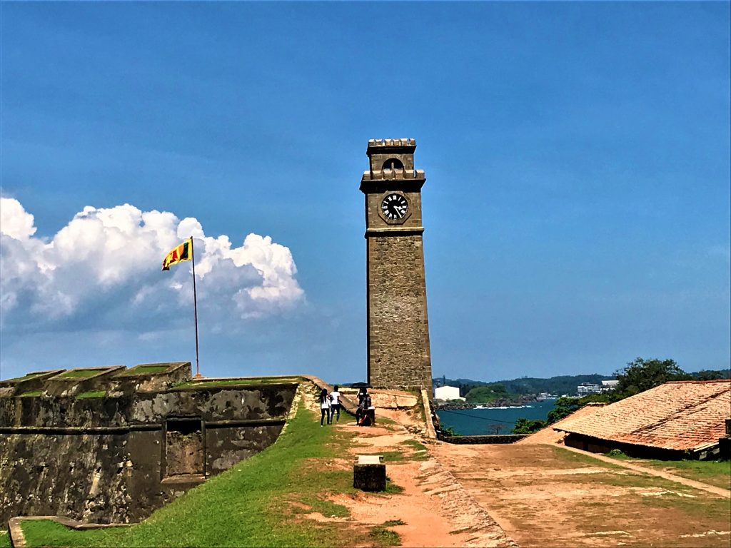 Famous Tower at Galle Fort, watch a famous cricket match from this point. One of the best places to travel in 2022