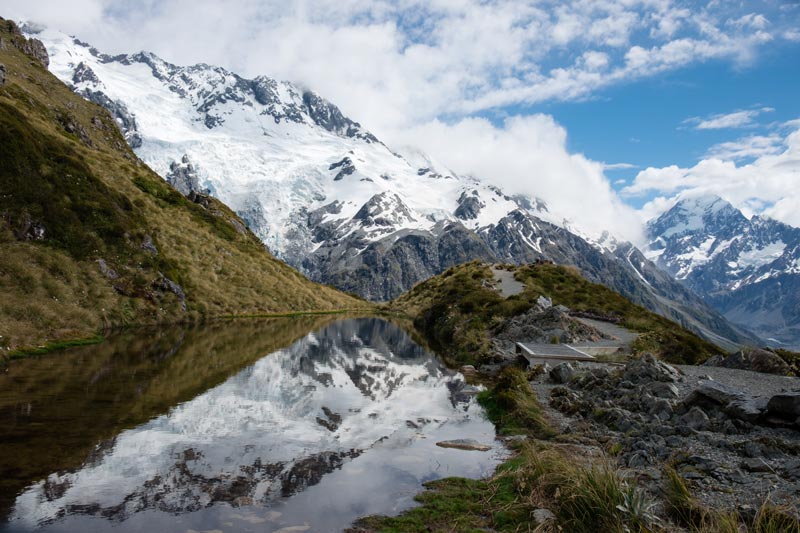 Sealy Tarns Track Mt Cook - New Zealand