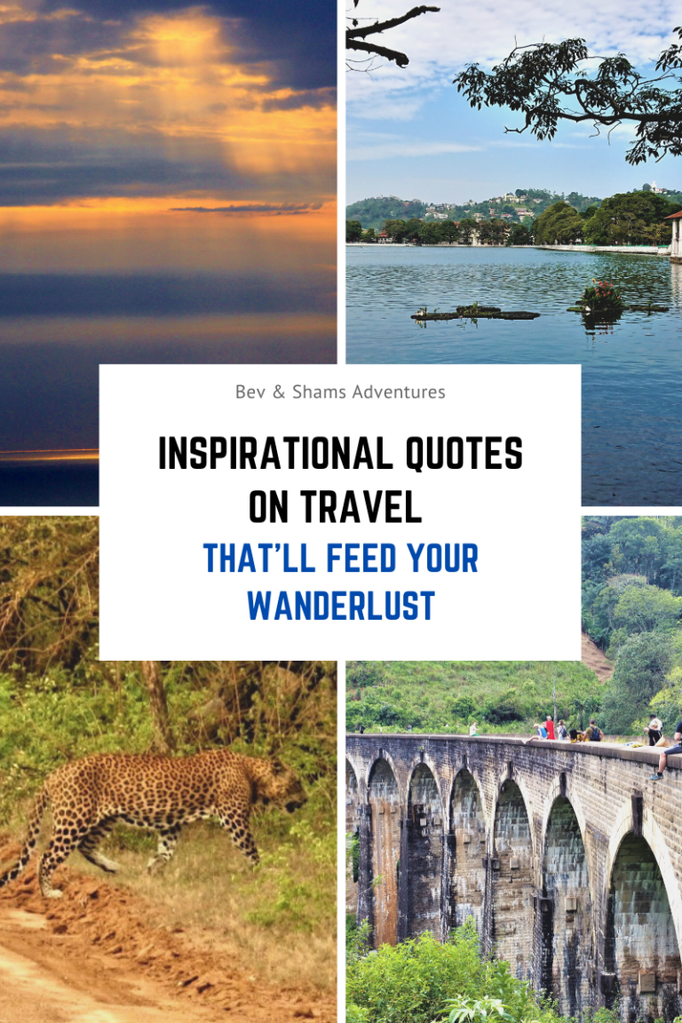 68 Inspirational Travel Quotes to feed your Wanderlust