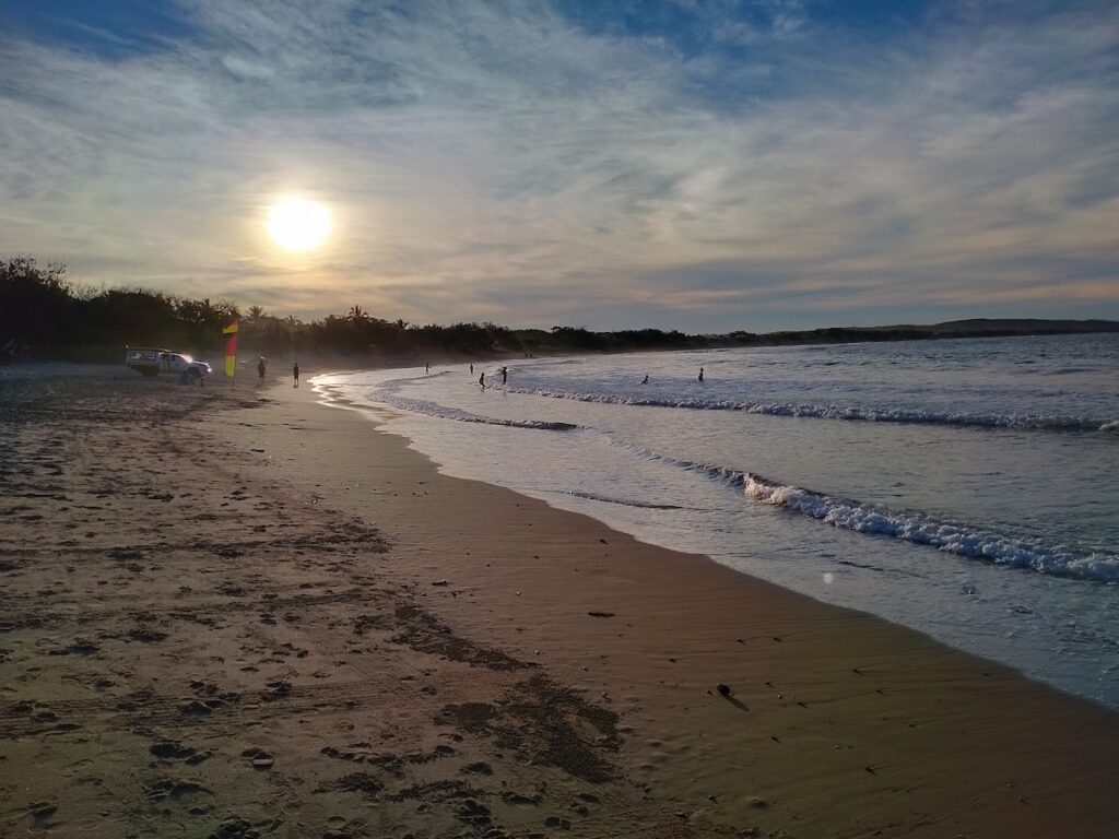 Agness Water Main Beach at Sunset