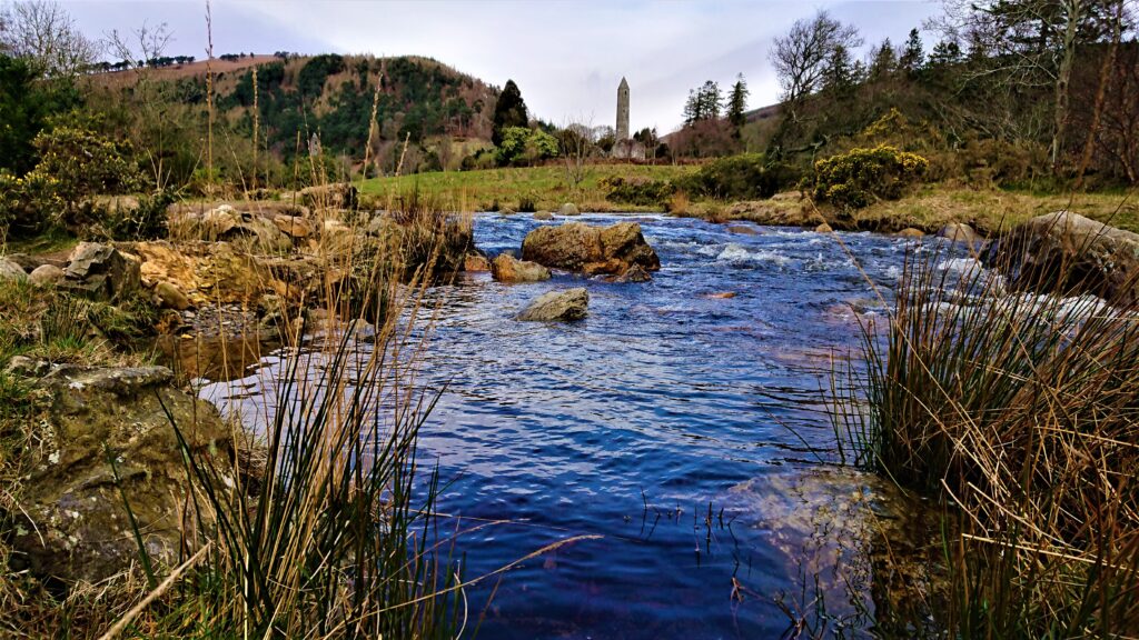 Glendalough is a beautiful spot to visit in Ireland