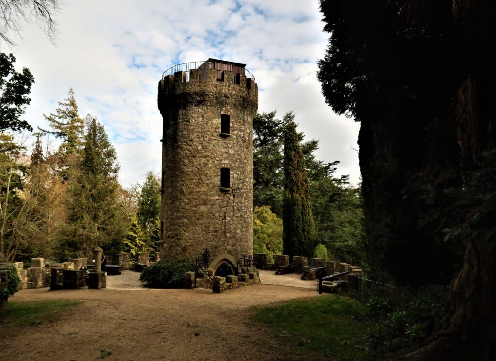 Castle Tower in Powerscourt Estate, County Wicklow
