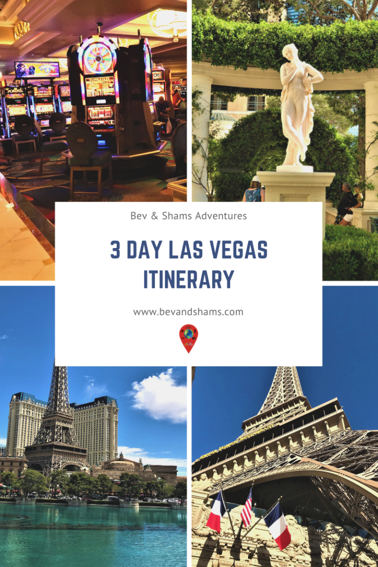 Amazing 3 days in Las Vegas Itinerary