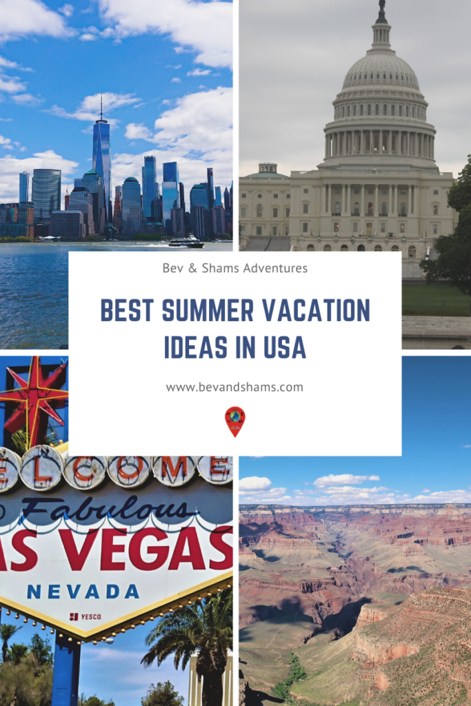 Best Summer Vacation Ideas in USA