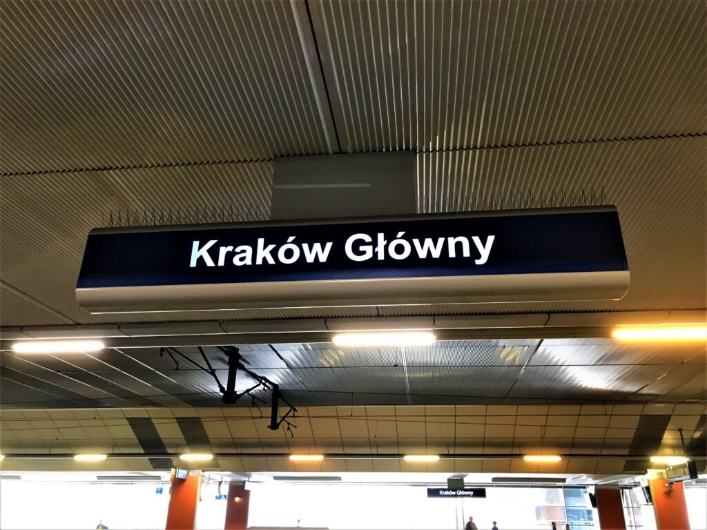 Krakow Glowny Train Station