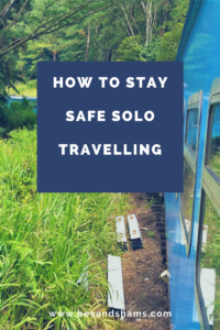 Staying safe while travelling solo