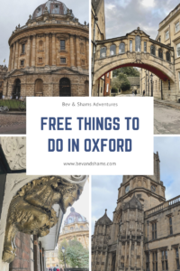 Free things to do in Oxford
