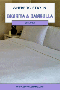 Where to stay in Sigiriya and Dambulla